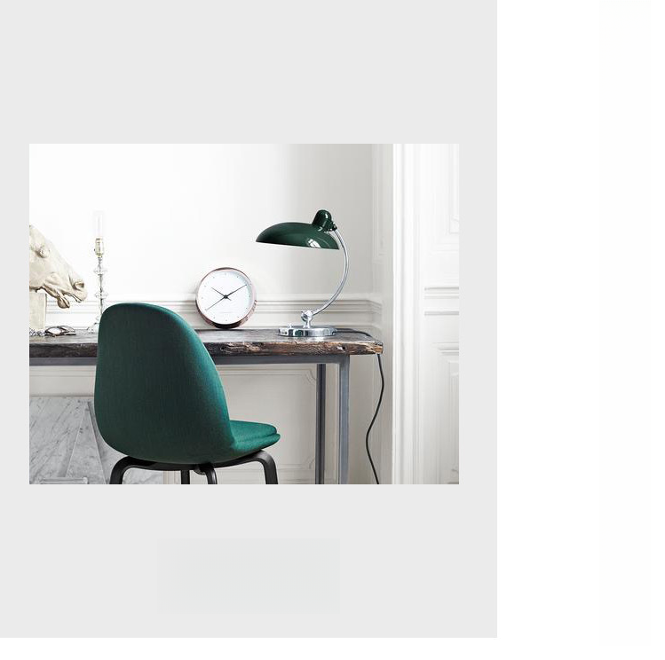 Danish Bauhaus Desk Lamp - Vintage Nordic Style Adjustable Bedside Light for Study Room, Home Office | 4 Colors & Smart Bulb Options