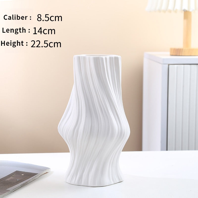 Ins - Style Ceramic Vase: High - Quality Modern Home Decor for Every Space