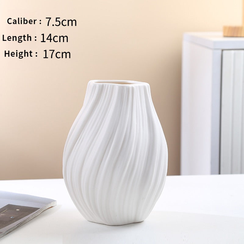 Ins - Style Ceramic Vase: High - Quality Modern Home Decor for Every Space