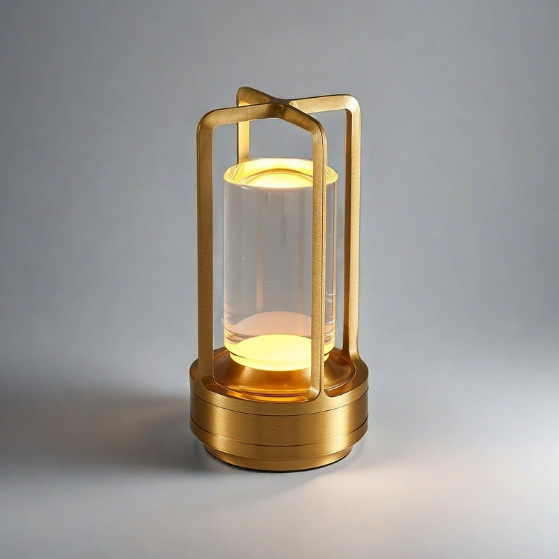USB Portable Outdoor Camping Lamp - Touch Control, Rechargeable LED Lamp For Bedroom