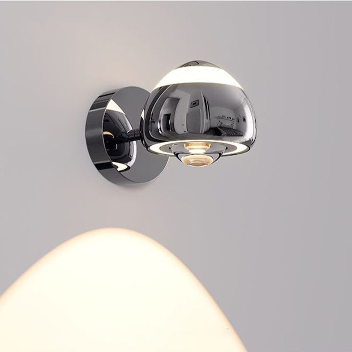 Multi-Angle Minimalist Sconce - Space-Saving Task Light for Stairs, Entryways & Bedside Use