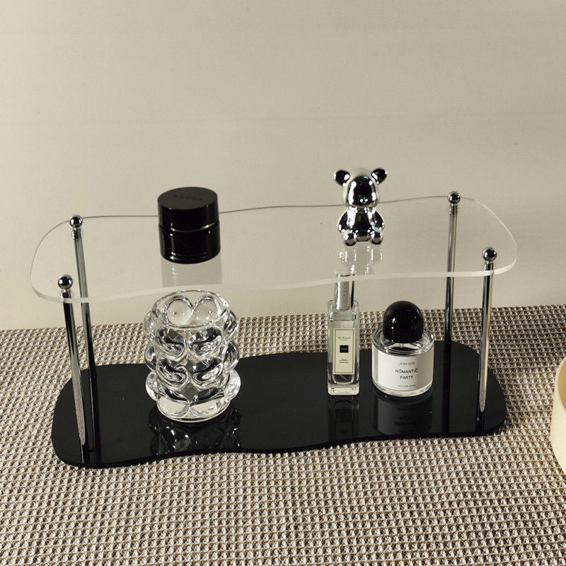 Modern Acrylic Desktop Shelf - Multi-Level Organizer for Mugs, Cups & Essentials