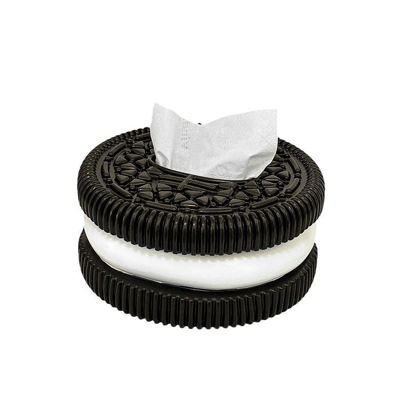 Oreo-Inspired Modern Minimalist Tissue Box