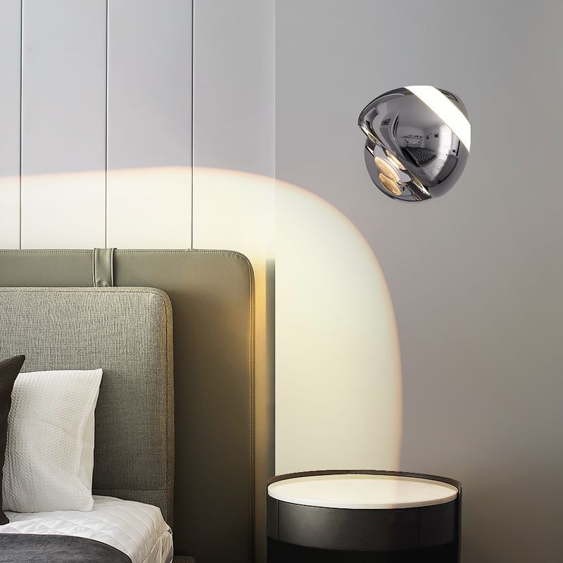 Multi-Angle Minimalist Sconce - Space-Saving Task Light for Stairs, Entryways & Bedside Use