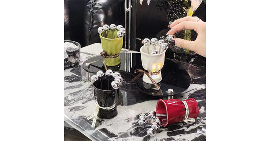 Elevate Your Kitchen Style with Floral Ceramic Utensil Holder