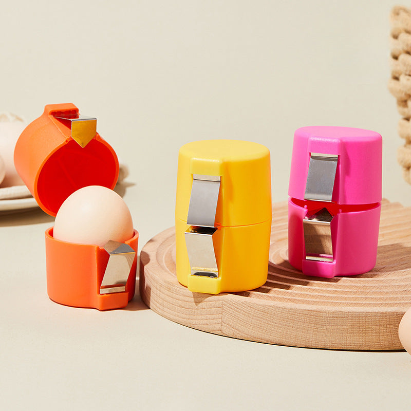 2026 New Pink Stainless Steel Egg Shell Opener: The Ultimate Multifunctional Kitchen Gadget