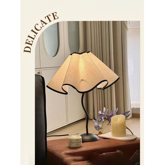 Nordic Ins Retro Petal Table Lamp For Bedroom - Your Cozy Ambiance Maker
