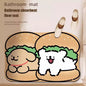 Cute Cartoon Puppy Algae Mud Mat - Super Absorbent Tech Fabric Bathroom Rug | Non-Slip, Fast-Drying, Stain-Resistant