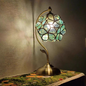 American Vintage Desk Lamp - Acrylic & Iron, Handmade for Bedroom, Office & More