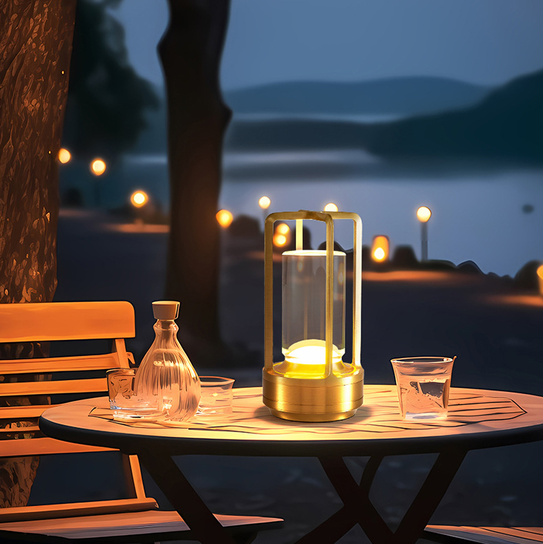 USB Portable Outdoor Camping Lamp - Touch Control, Rechargeable LED Lamp For Bedroom