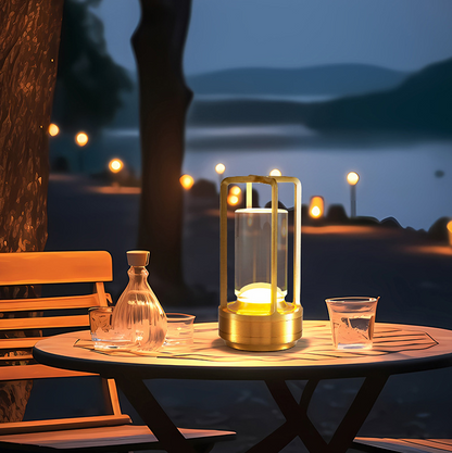 USB Portable Outdoor Camping Lamp - Touch Control, Rechargeable LED Lamp For Bedroom