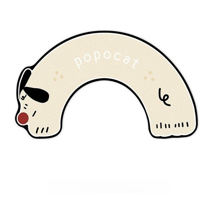 Cute Dachshund Bathroom U-Shaped Diatom Mud Mat - Non-Slip Absorbent Floor Mat for Toilet/Shower, Pet-Friendly Anti-Splash Urine Guard