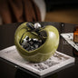 Luxury Handcrafted Ceramic Fruit Bowl - Vintage-Inspired Elegance for Living Room, High-End Snack & Candy Serving Dish