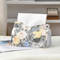 Luxury Leather Tissue Box Cover - Waterproof & Multi-Scene
