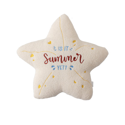 Teddy Plush Love Bone Pillow - Embroidered Cartoon Cushion for Sofa & Bed, Soft PP Cotton Filled Home Decor