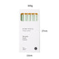 Anti-Mold Ceramic Chopsticks with Lucky 'Fu' Engraving & Silver-Copper Tips - Modern Black-White Kitchenware for Home/Dining