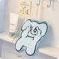Cute Cartoon Puppy Coral Fleece Hand Towel - Super Absorbent, Anti-Odor Hanging Handkerchief for Kitchen & Bathroom