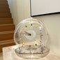 Nordic Bubble Wall Clock - Silent Acrylic Round Clock for Living Room & Office