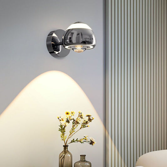 Modern Spotlight Wall Lamp - Acrylic & Aluminum Focused Beam for Bedroom, Hallway, Stairs (Trending Design)