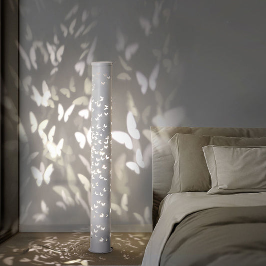 Nordic Butterfly Floor Lamp - Modern CE-Certified LED Lighting for Bedroom, Living Room & Study