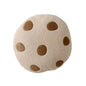 Chocolate Chip Cookie Pillow - Comfy Round Cushion for Sofa/Bed Decor | Soft Polyester & PP Cotton | Cute Cartoon Design
