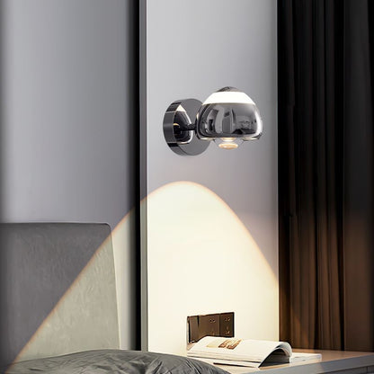 Multi-Angle Minimalist Sconce - Space-Saving Task Light for Stairs, Entryways & Bedside Use