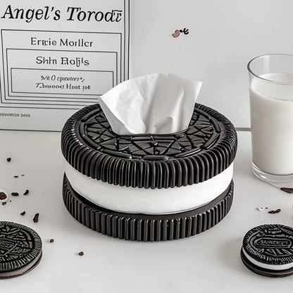 Oreo-Inspired Modern Minimalist Tissue Box