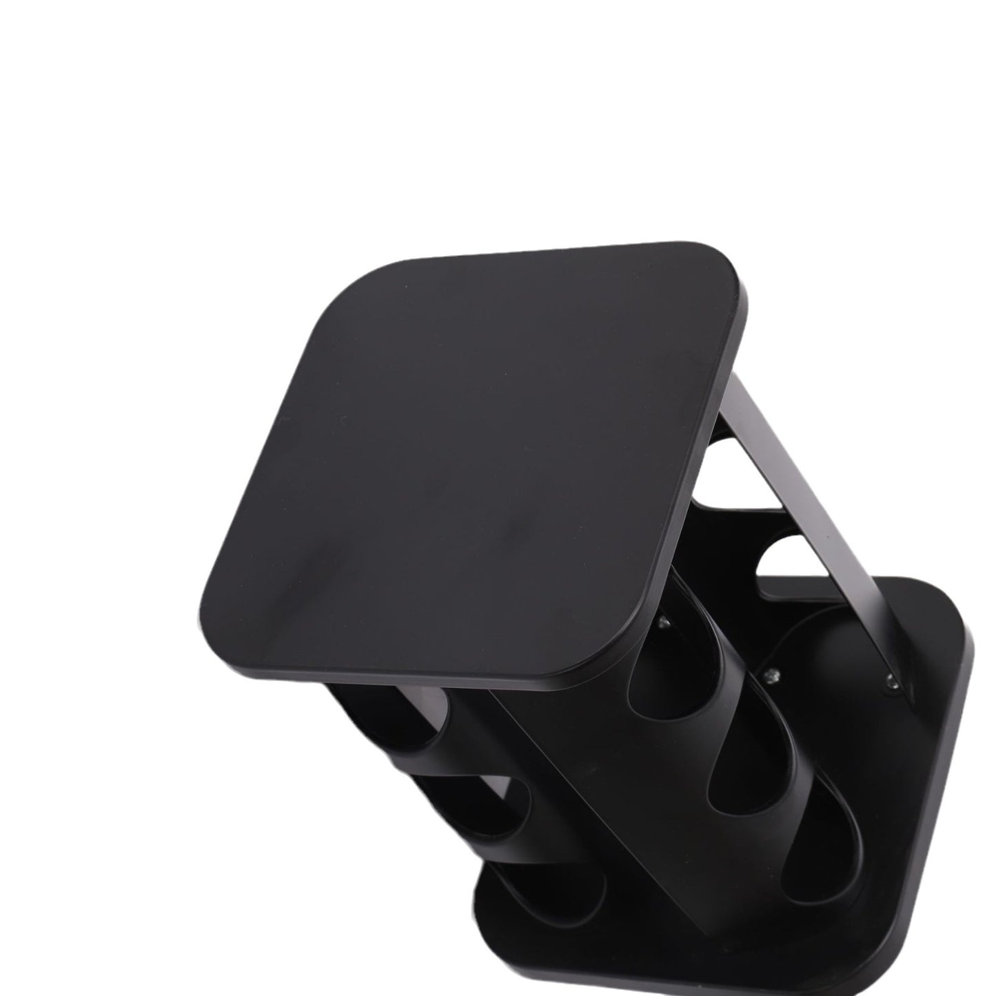 Nordic Style Stainless Steel Rotating Seasoning Rack For Kitchen