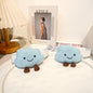Cute Cartoon Cloud Plush Curtain Tiebacks - Modern Nursery & Bedroom Decor, Soft Fabric Holders for Curtains