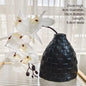 Handmade Low-Fire Ceramic Vase - Lightweight Modern Decor for Floral Arrangements | Minimalist Home & Office Accent