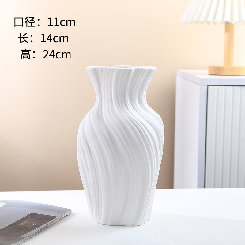 Ins - Style Ceramic Vase: High - Quality Modern Home Decor for Every Space